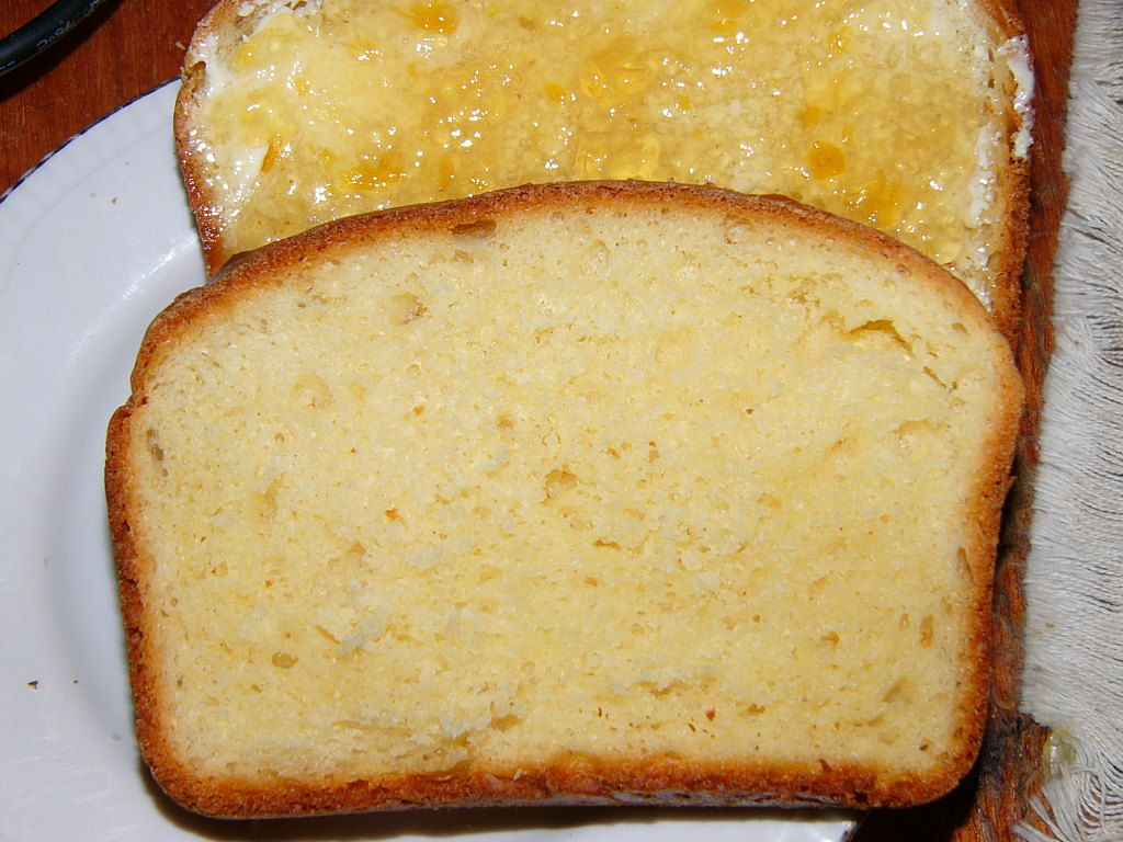 לחם חיטה "חלב חמוץ לבן" (תנור)