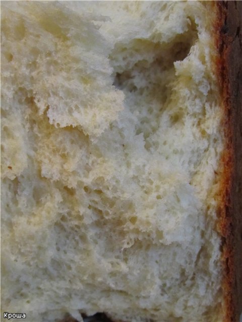 Kaasbrood met deeg (broodbakmachine)