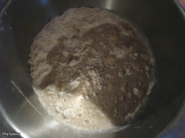 לחם מחיטה מלאה עם אבקת חלב