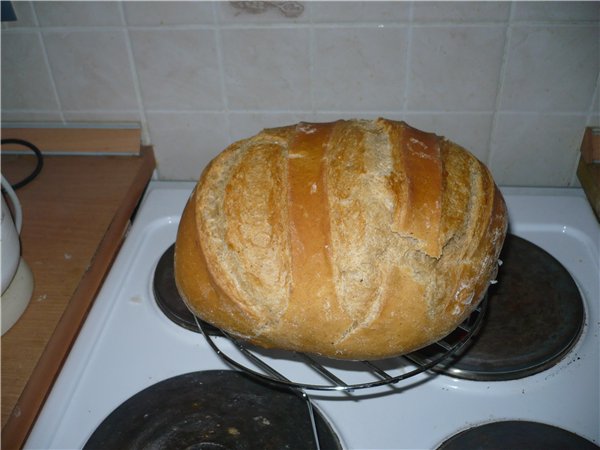 Ripe dough bread (oven)