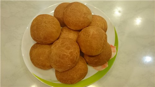 Batbouts - miniature Moroccan tortillas