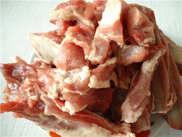 خرشو مع لحم الضأن في طباخ بطيء (درجة الماجستير)