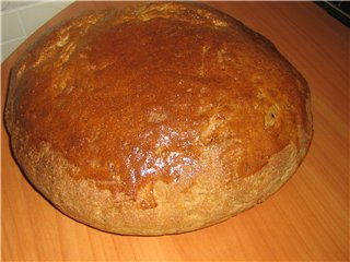 خبز القمح والجاودار Stolichny (صانع الخبز)