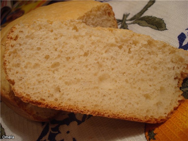 خبز العجين الفرنسي البارد (بالفرن)