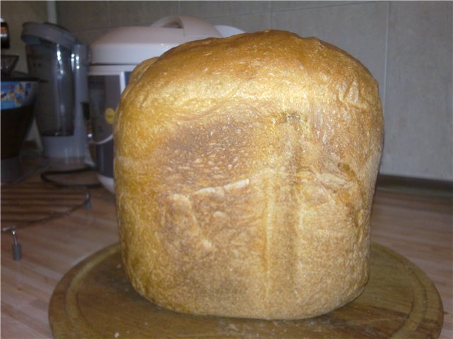 Dagelijks brood (met volkoren tarwe en roggemeel)
