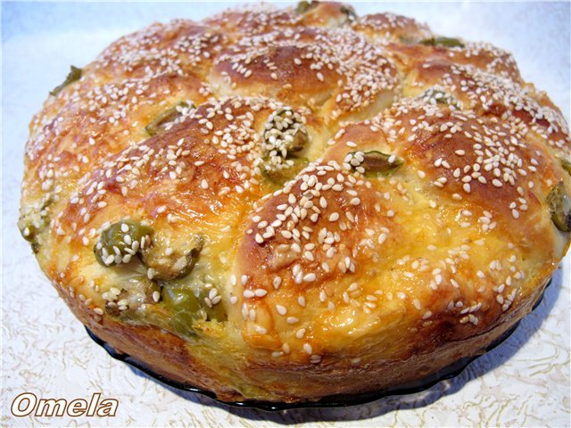 Pogacice - Serbian bread with cheese