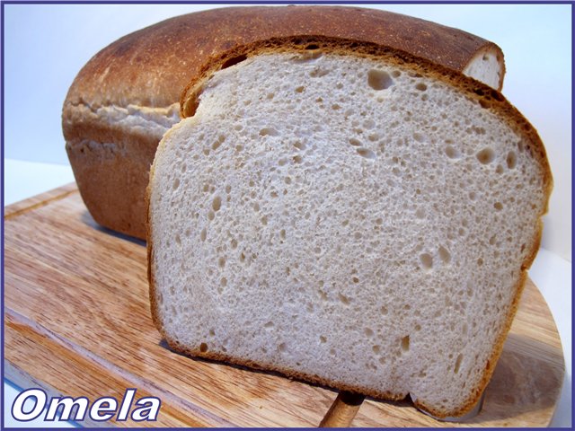 Pan blanco instantáneo (al horno)