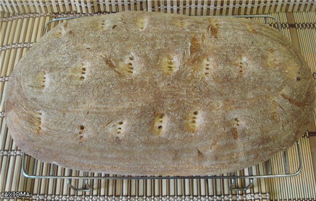 Pane italiano (Ann Thibeault) al forno