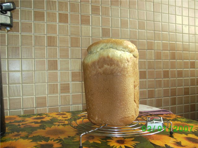Mayonnaise bread (bread maker)