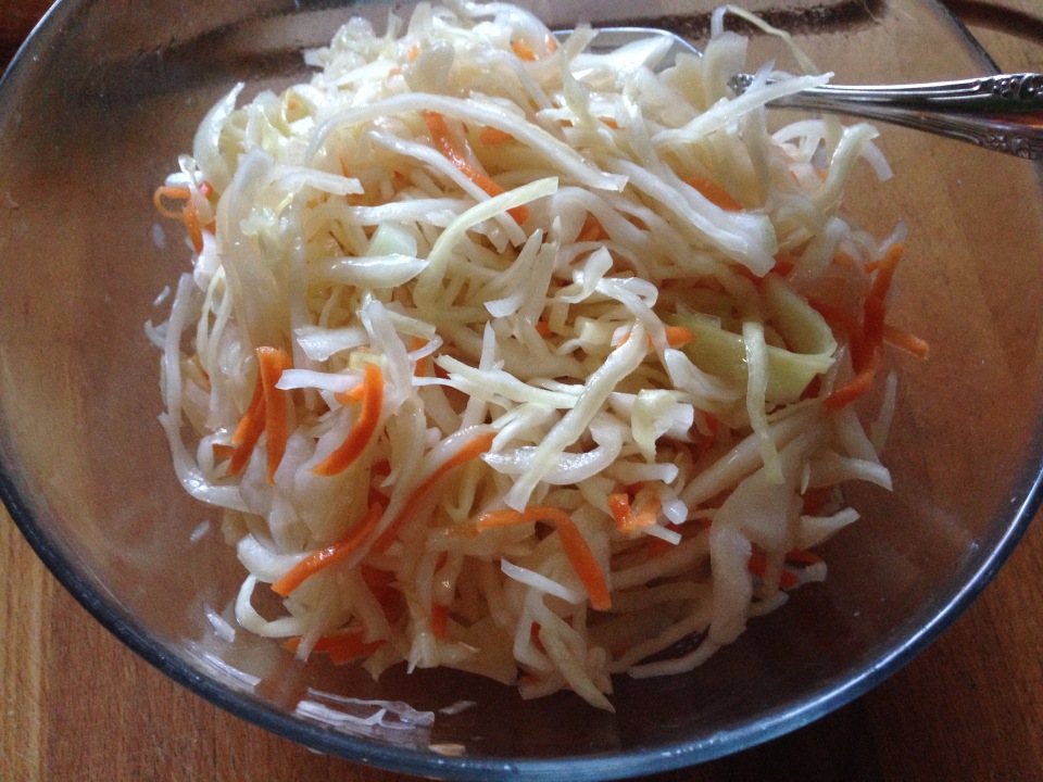 Sauerkraut from Chuchina's mother
