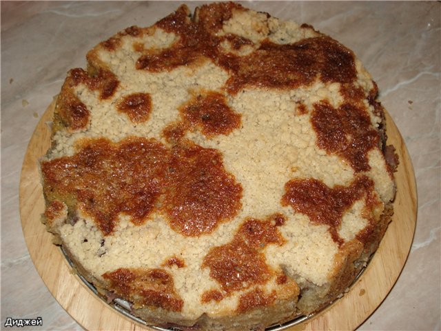 Fruit Pie with Streusel