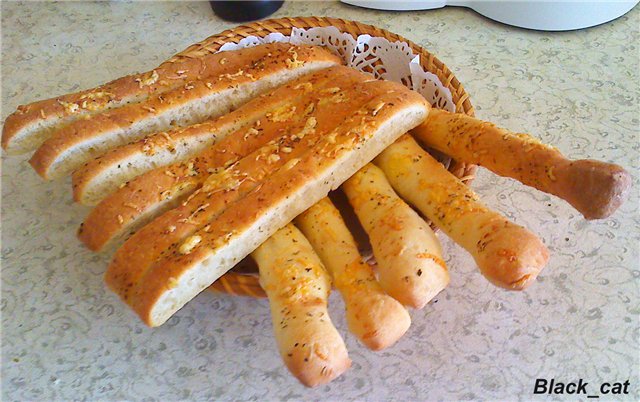 Gigantyczne paluszki chlebowe