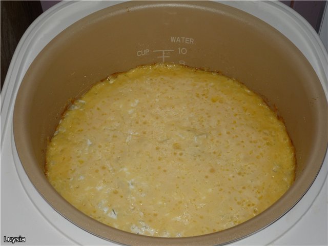 Puffed rice casserole (MB Brand 37501)
