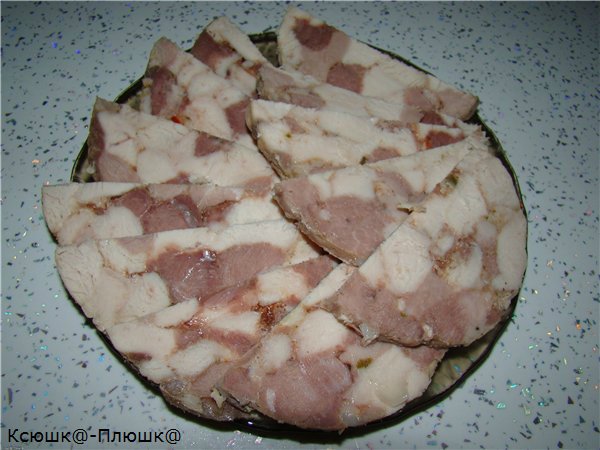 Zelfgemaakte ham (verzameling recepten voor een hammaker)