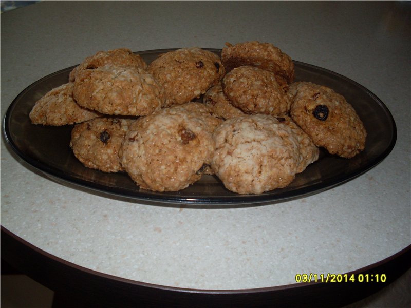 Oatmeal cookies with raisins Pizza Maker Princess 115000