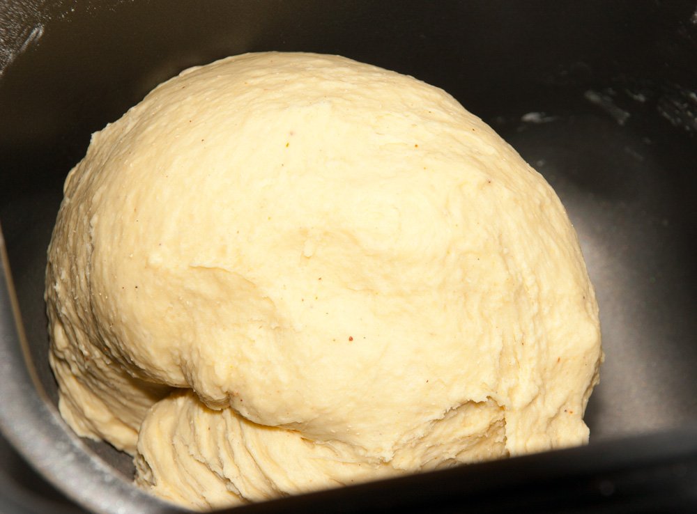 Torta monástica, adaptada para máquina de pan