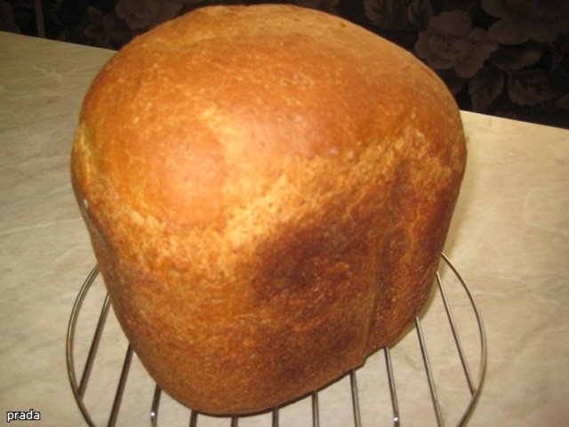 Sweet carrot bread (bread maker)