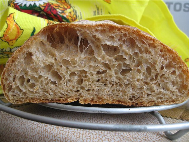 Hoe wordt een maisbrood gebakken in Auchan?
