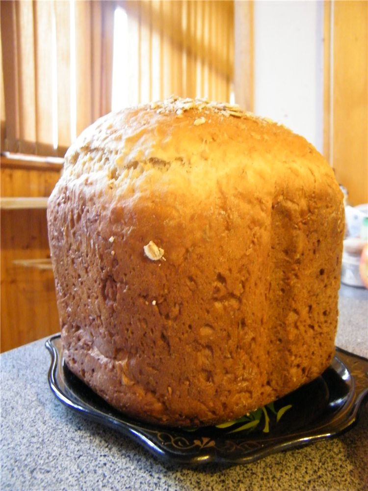Chleb 4-zbożowy w wypiekaczu do chleba
