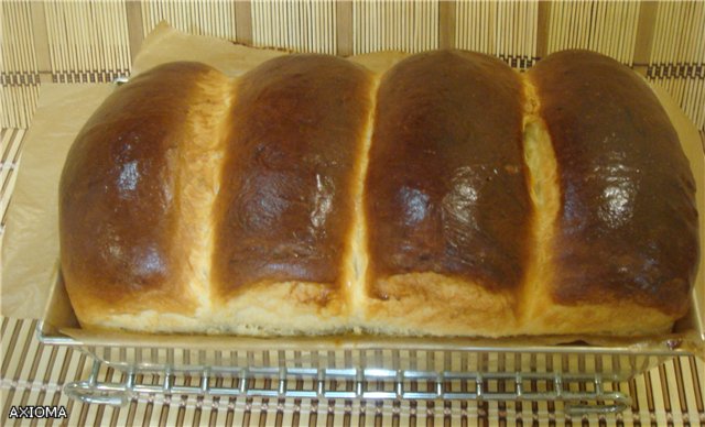 Pane giapponese al latte di Hokkaido (al forno)