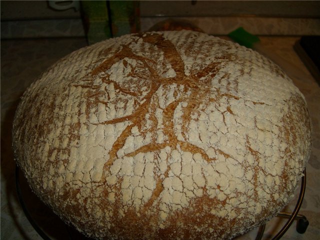Bread Como (Pane di Como) in the oven (not to be confused with Pane di Come Antico)