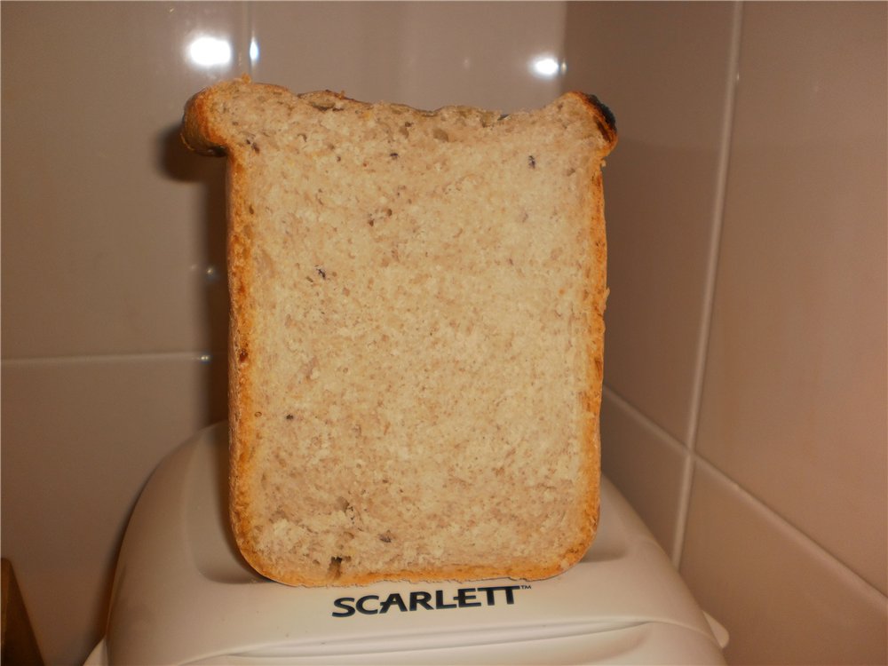 Wheat bread cold sponge method (bread maker)