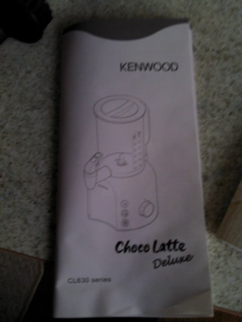 Chocolatera Kenwood Chokko Latte CL 438