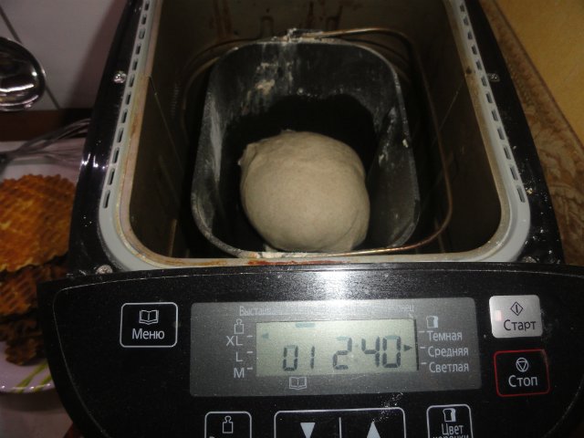 باناسونيك SD-2502. خبز القمح الجاودار