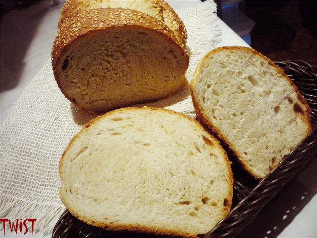 Pan de trigo de 1er grado