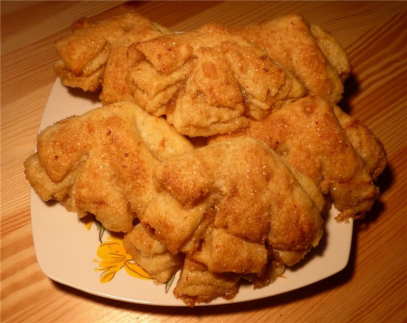 ביסקוויטים של גבינת קוטג 'רגלי אווז