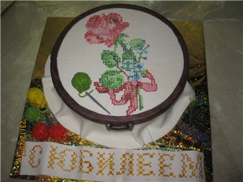 Sewing. Needlework (cakes)