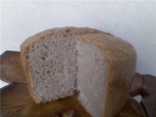 بورك. خبز فرنسي ريفي