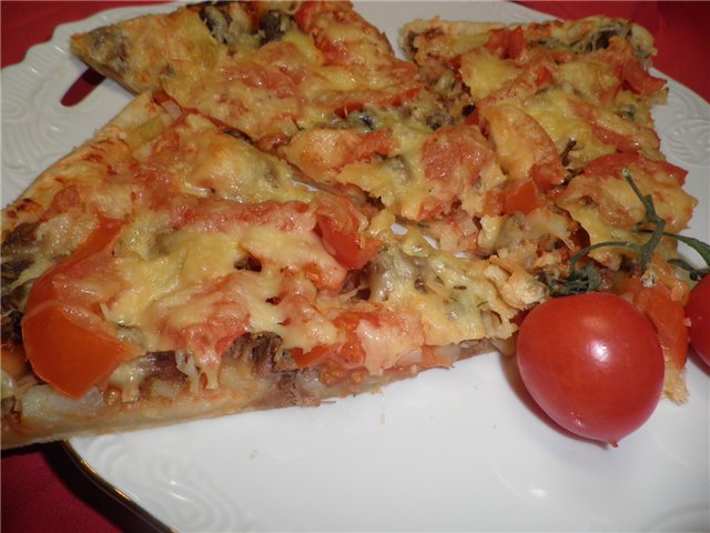 Kiadós pizza