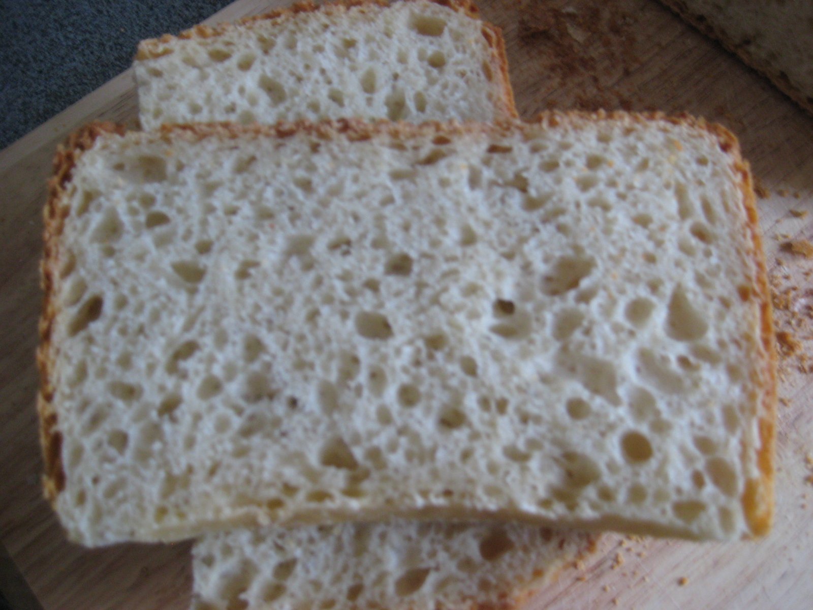 לחם נמוך של כולסטרול (תנור)