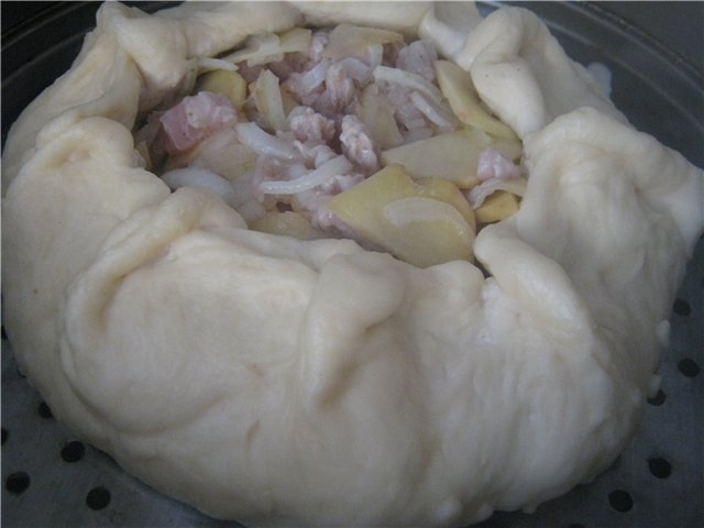 Jung-ju (chicken in the dough)
