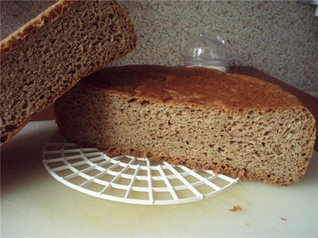 Chleb żytni 60/40 - motywy darnickie