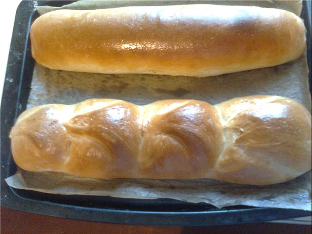 Long dough loaf (oven)