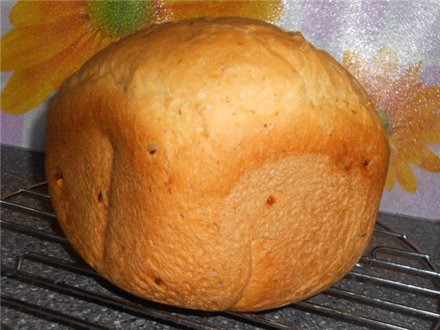 Bread Maker Brand 3801. Program 1 - White Bread or Basic