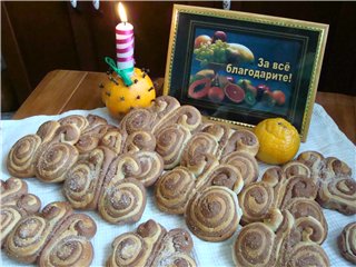 Butterfly Buns, Butterflies (oven)