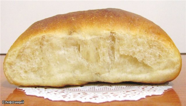 Wheat bread "Creamy" (oven)