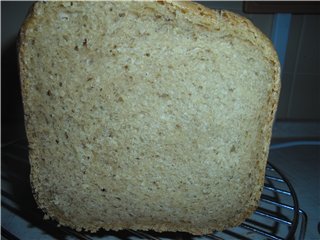 باناسونيك SD-257. خبز الحبوب الكاملة مع البذور