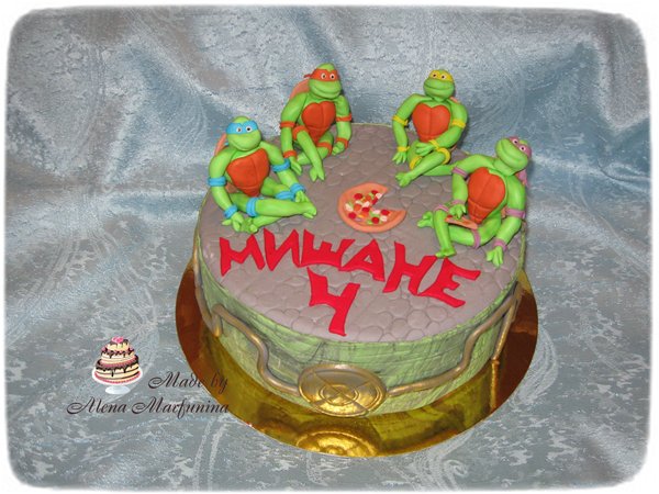 עוגות צבי הנינג'ה