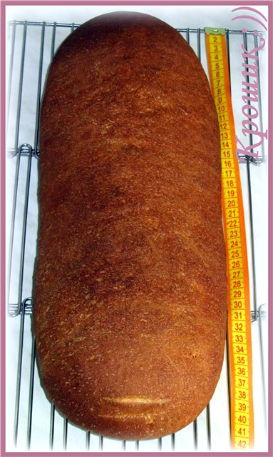 Apulisch brood in de oven
