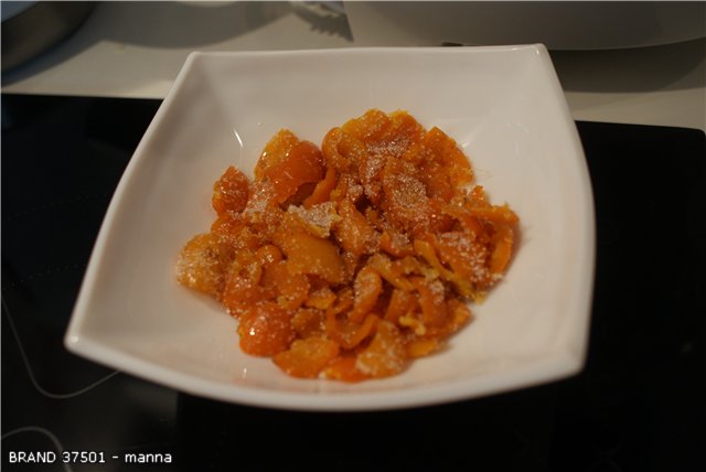 Candied citrus fruits in a slow cooker (Brand 37501)