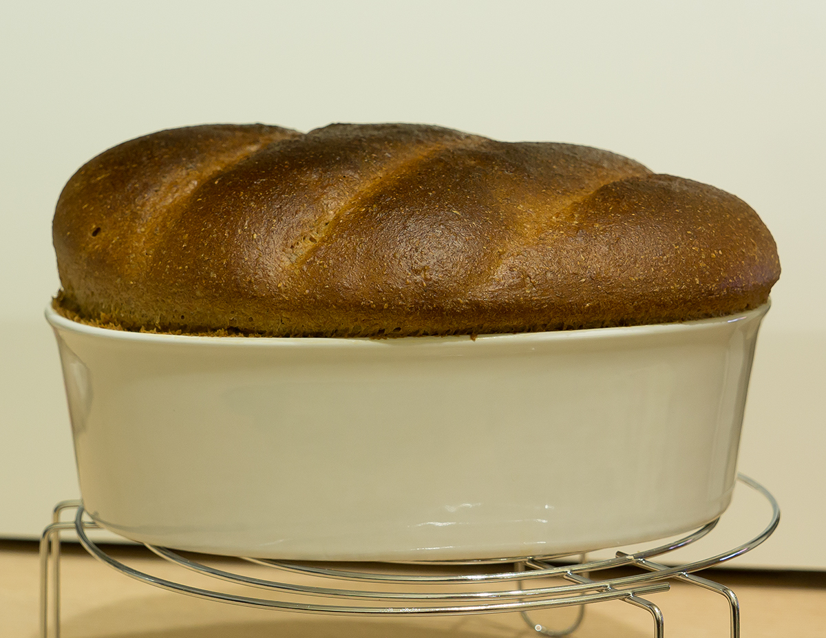לחם שיפון חיטה עם מחמצת לכל יום