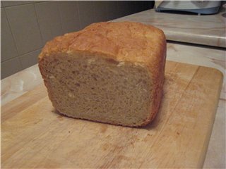 Corn / oat / wheat bread (x / p Panasonic SD-2501)
