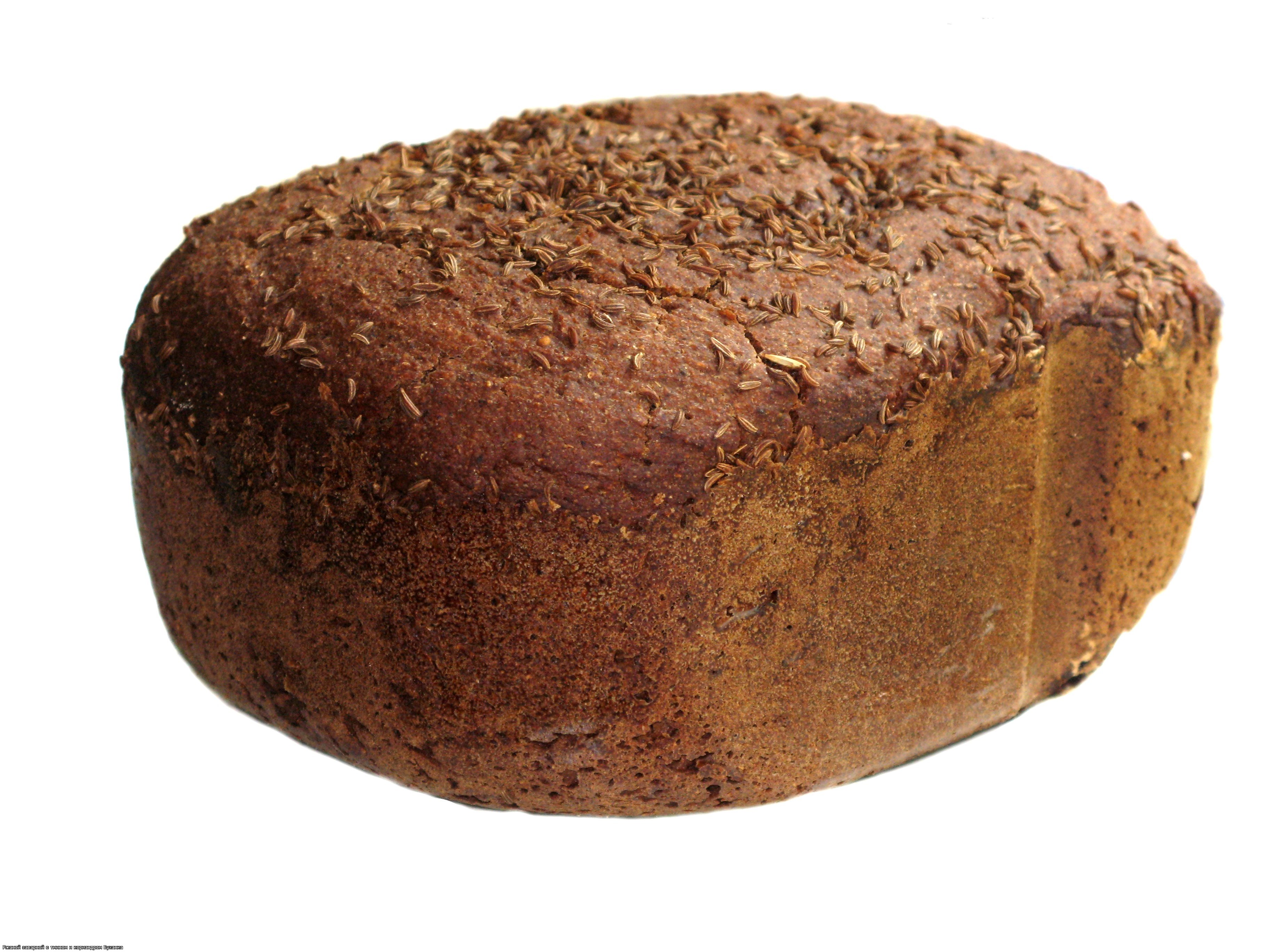 לחם פפה של שיפון על דבש עם קימל וכוסברה