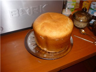 Bork. Cheese bread in a bread maker