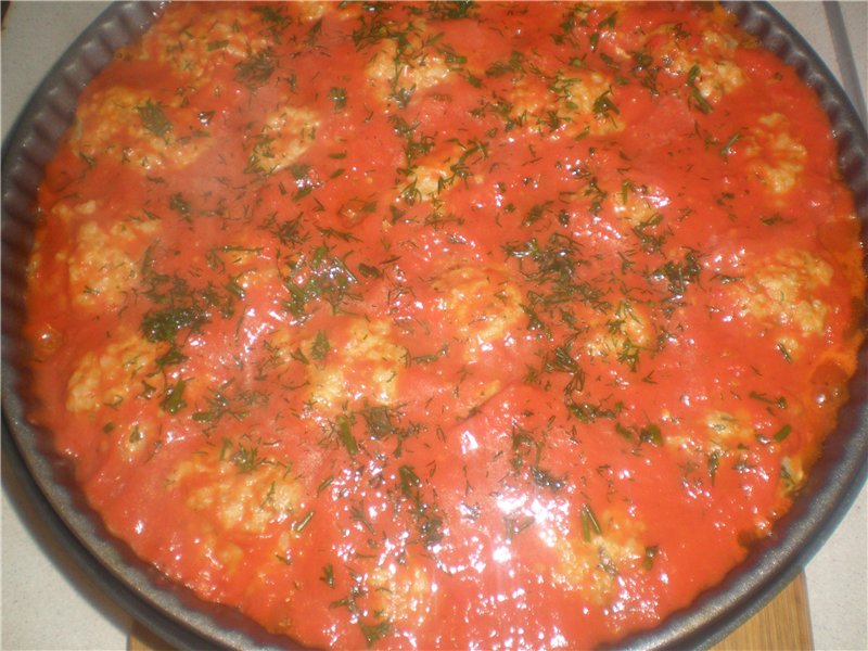 Albóndigas en salsa (pizzero Princess 115000)