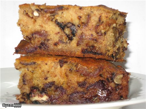 Date and Nut Pie